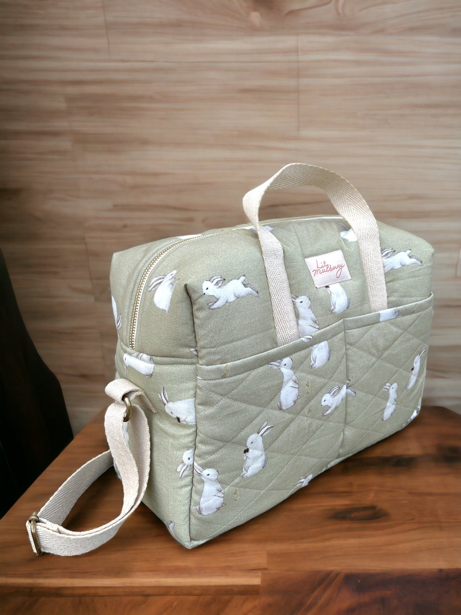 Sage Bunny Changing Bag
